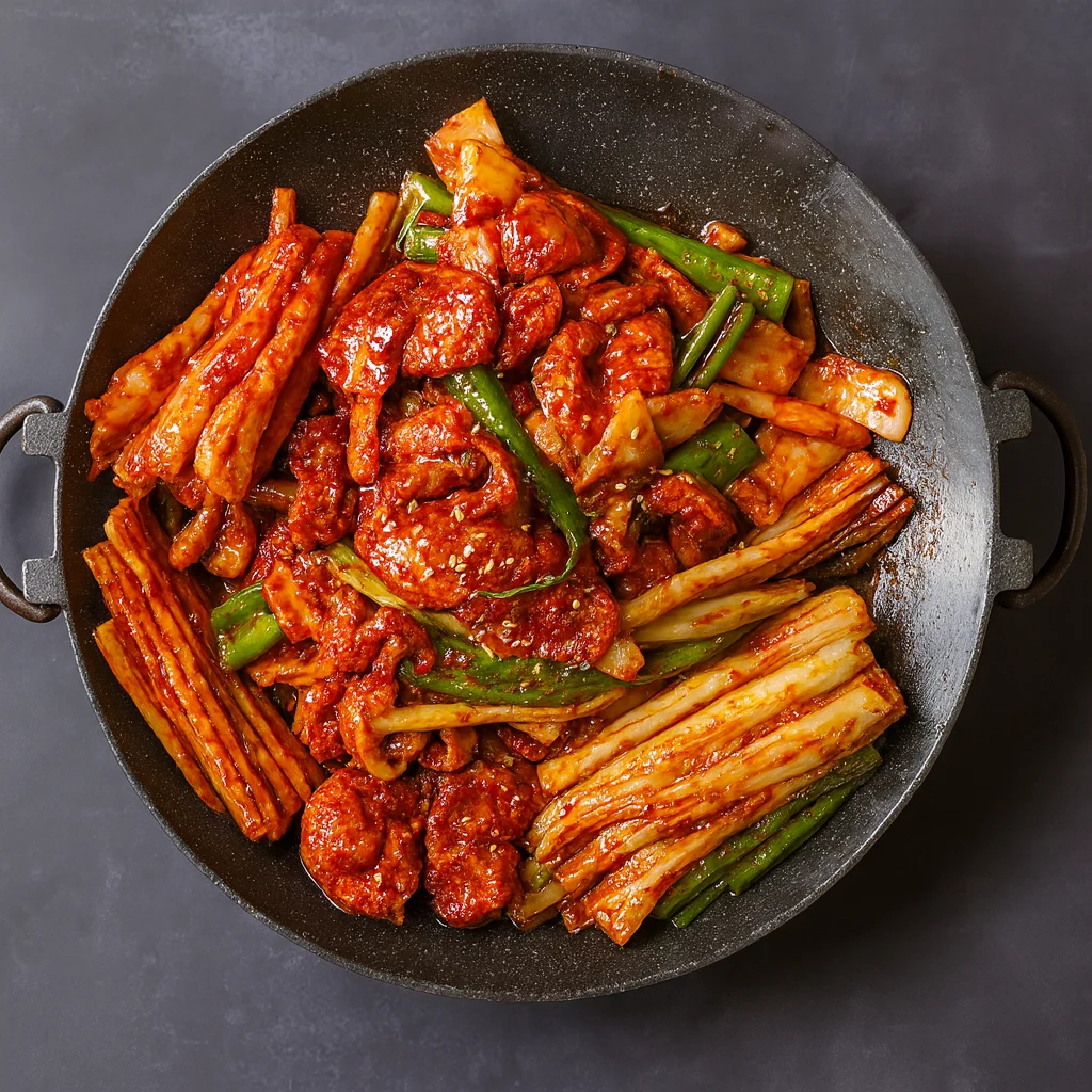 청주 노가정 오리삼합철판구이
